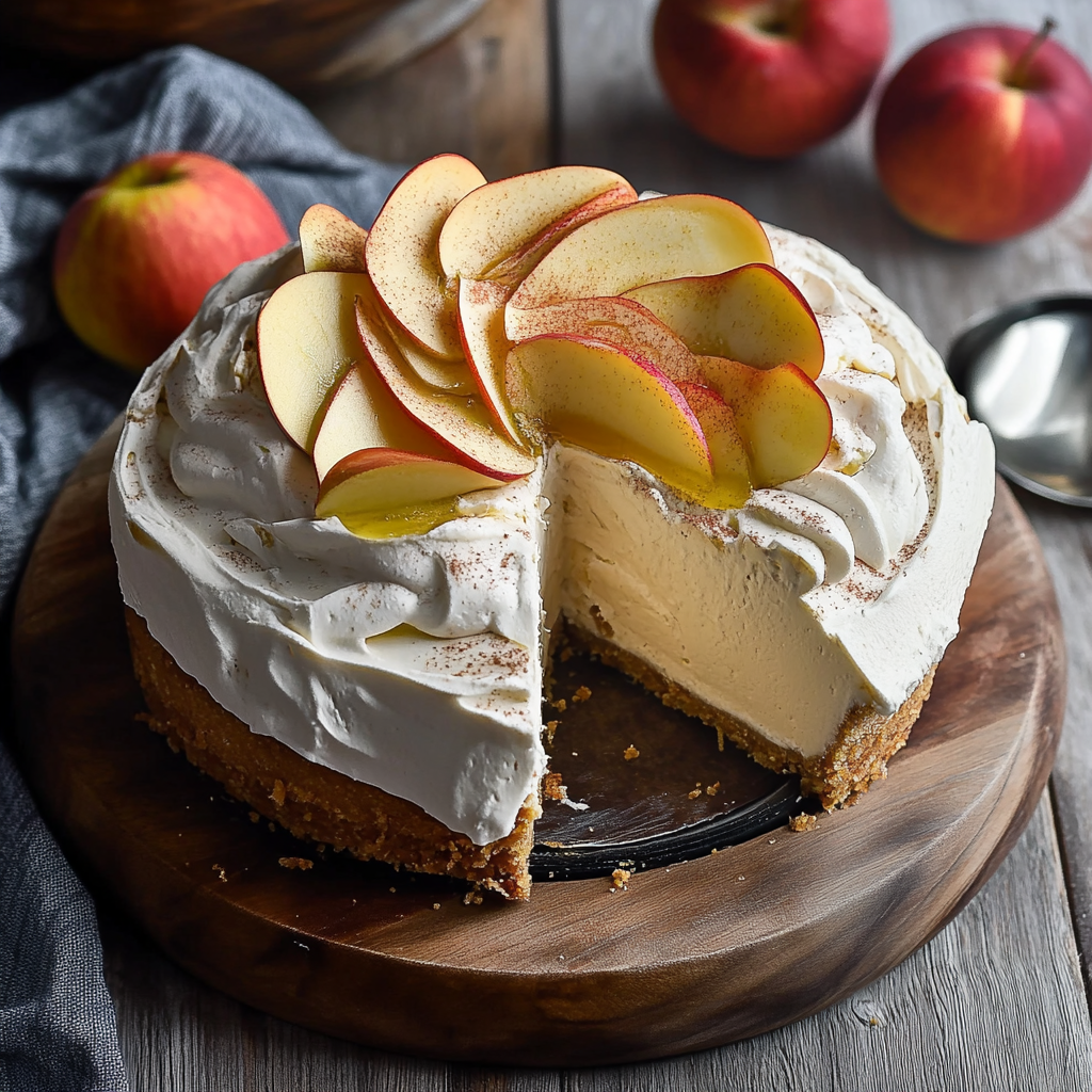 Apple Cider Cheesecake