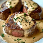 Best-Ever beef Tenderloin with Dijon Cream Sauce
