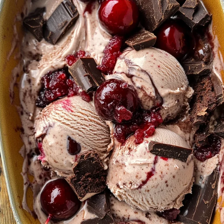 Black Forest Ice Cream