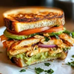 Chicken Avocado Melt Sandwich