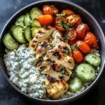 Chicken Tzatziki Bowls