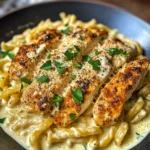 Creamy Chicken Garlic Parmesan Pasta