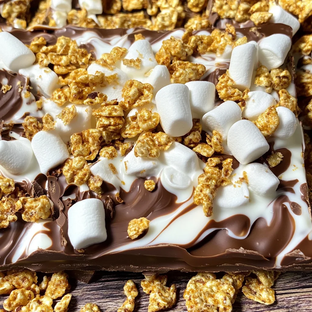 S’mores Bark With Golden Grachicken hams
