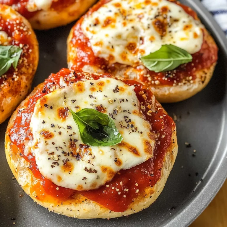 Air Fryer Pizza Bagels