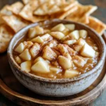Apple Pie Dip with Cinnamon Sugar Chips