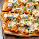 Buffalo Chicken Flatbread