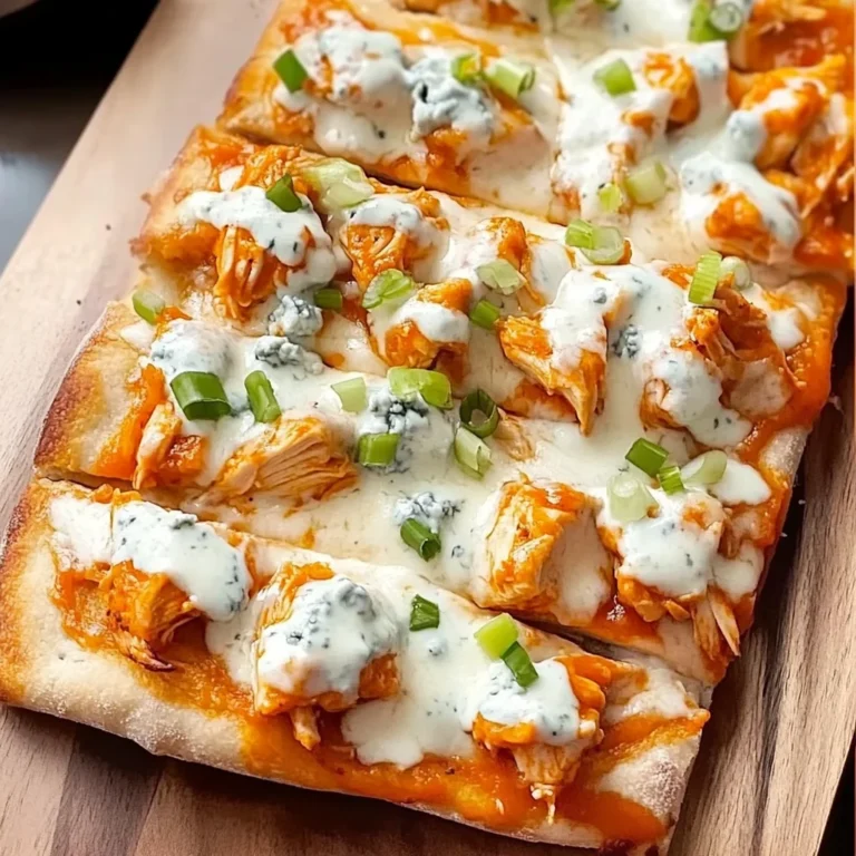 Buffalo Chicken Flatbread
