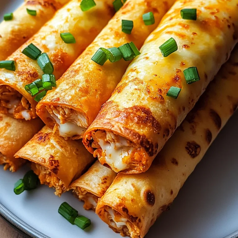 Buffalo Chicken Taquitos Recipe