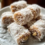 Cashew Coconut Date Rolls