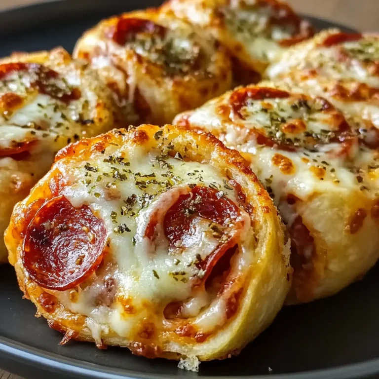Cheesy Pepperoni Pizza Roll-Ups