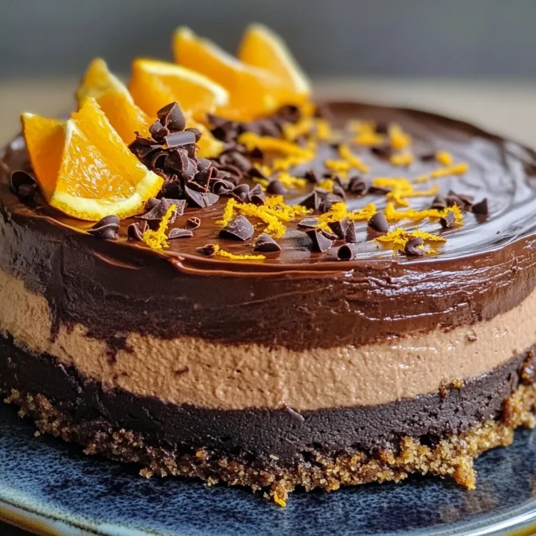 Chocolate Orange Cheesecake