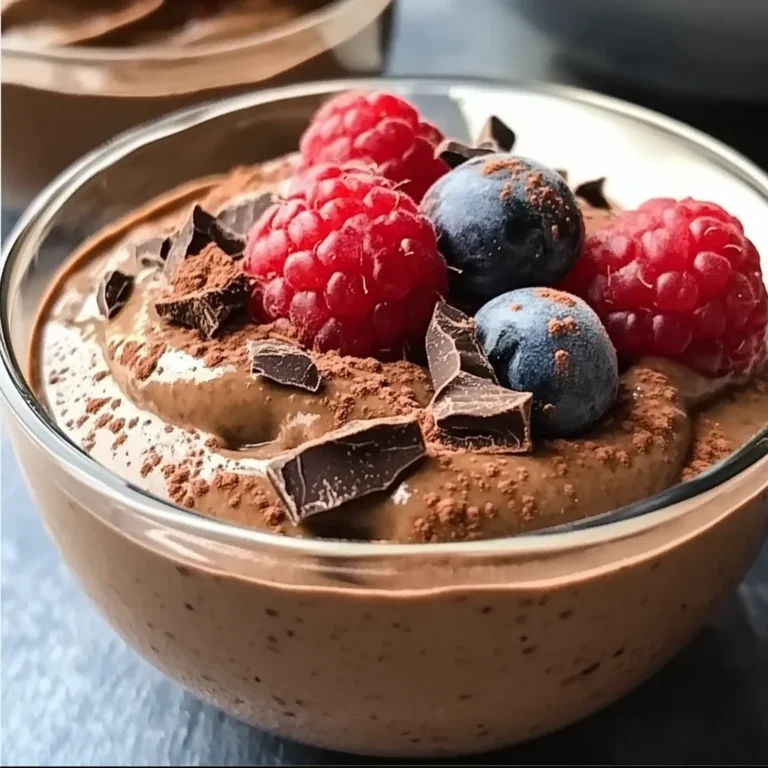 Chocolate Protein Pudding