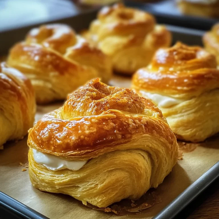 Crescent Pumpkins with Cream Cheese and Pumpkin Pie Filling