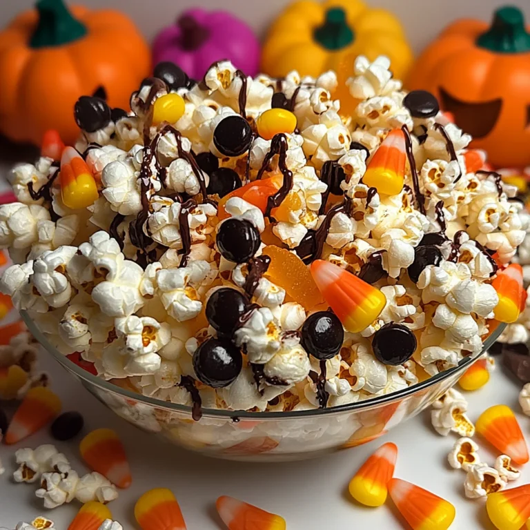 Easy Halloween Popcorn