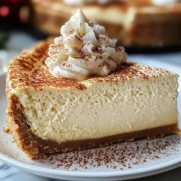 Eggnog Cheesecake