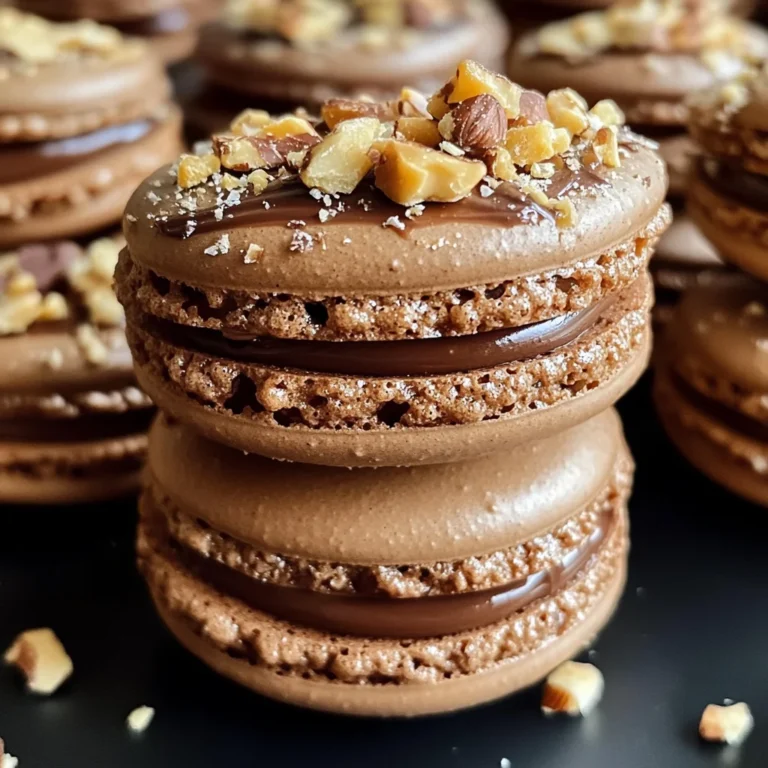Ferrero Rocher Macaron Nutella