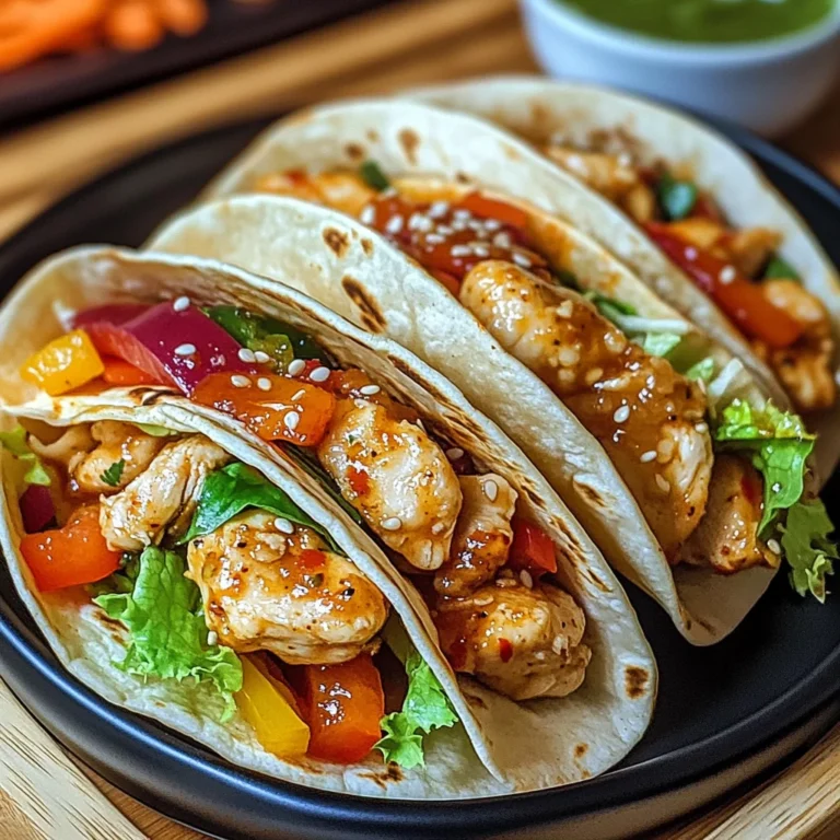 Firecracker Chicken Wraps