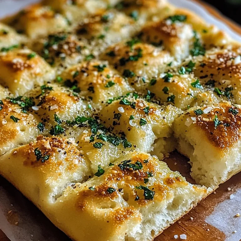 Garlic Herb Focaccia