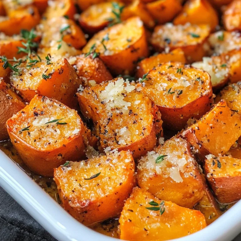 Garlic Parmesan Roasted Sweet Potatoes: The Ultimate Recipe