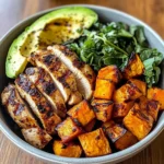 Grilled Chicken & Sweet Potato Bowl