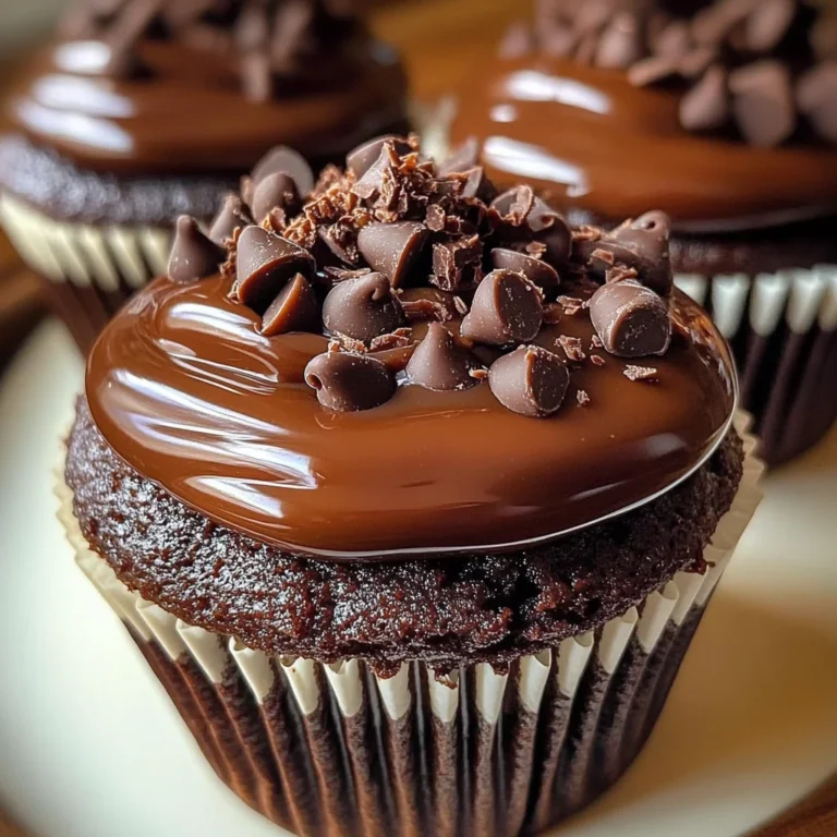 Heavenly Brownie Cupcakes