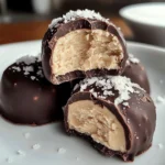 High Protein Frozen Peanut Butter Greek Yogurt Bites