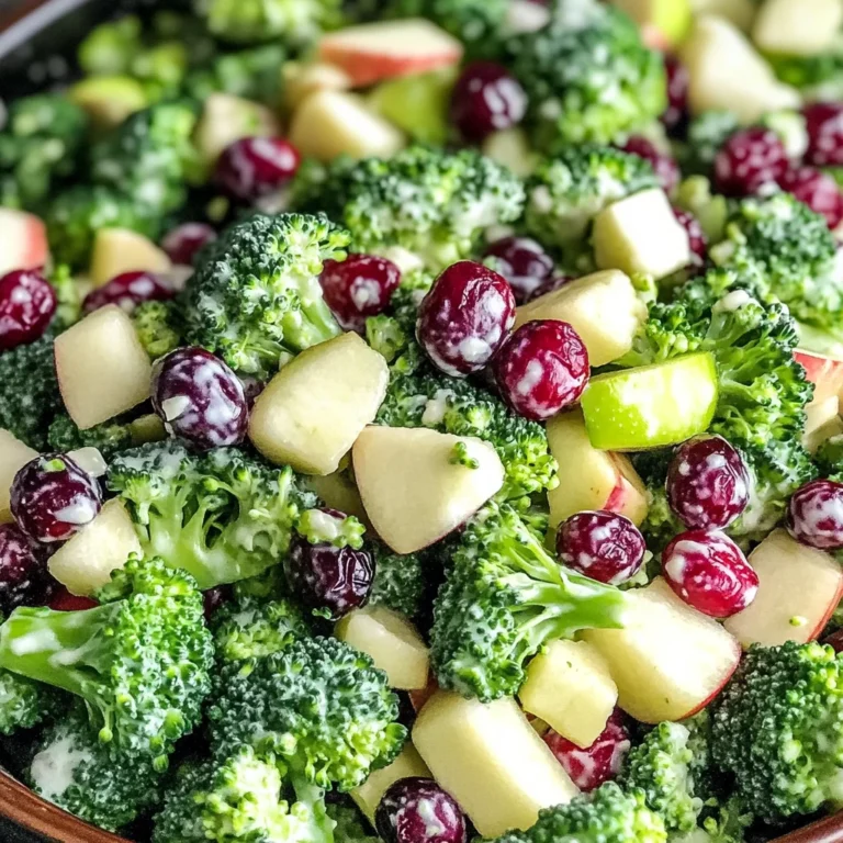 Honeycrisp Apple Broccoli Salad