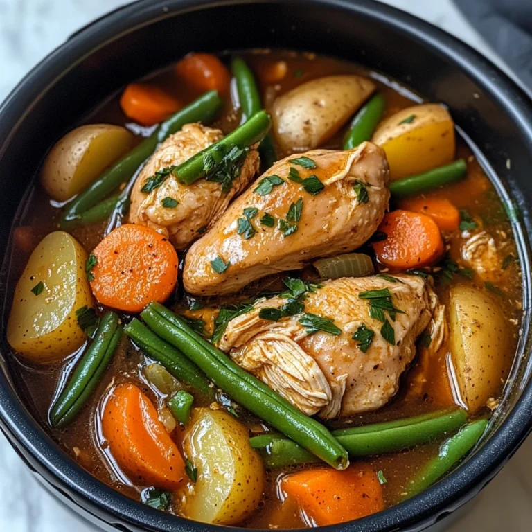 Instant Pot Homestyle Chicken & Veggies