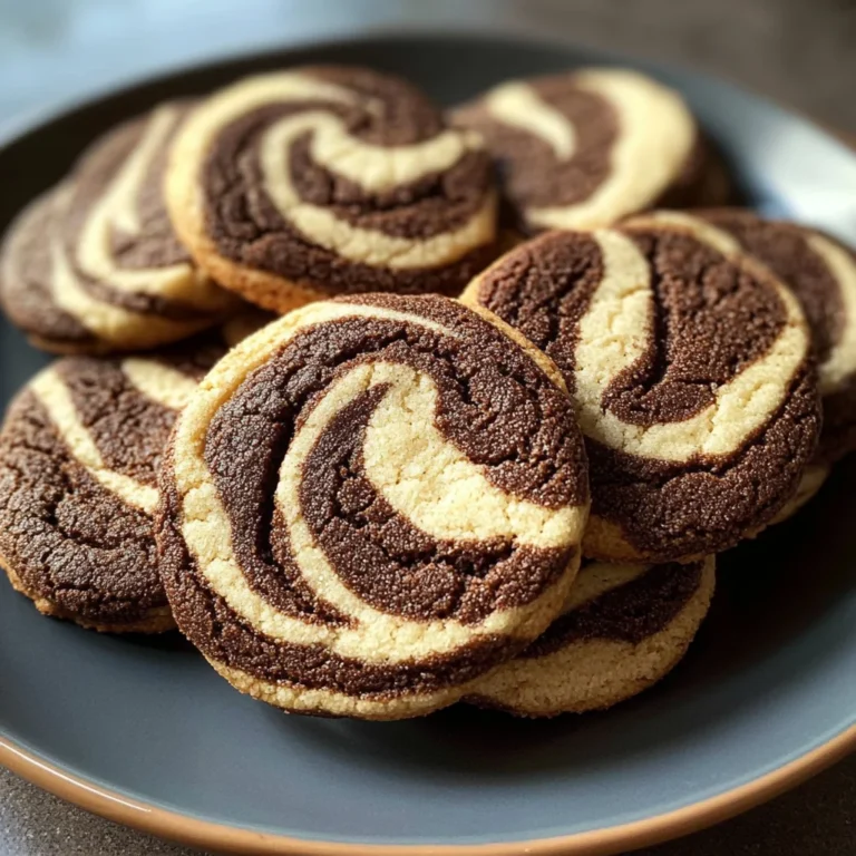 Irresistible Zebra Cookies with Perfect Swirls