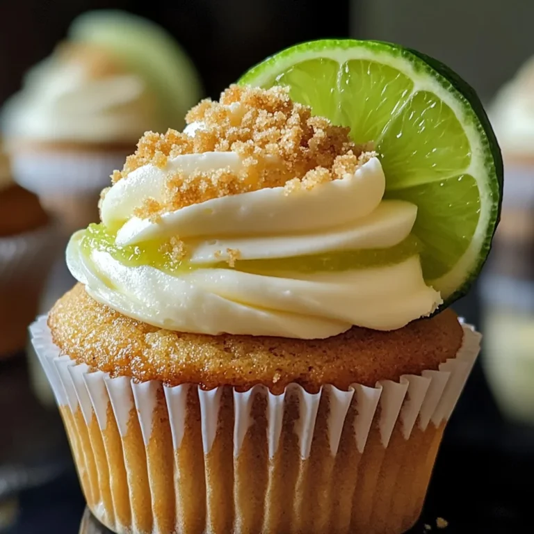 Key Lime Pie Cupcakes