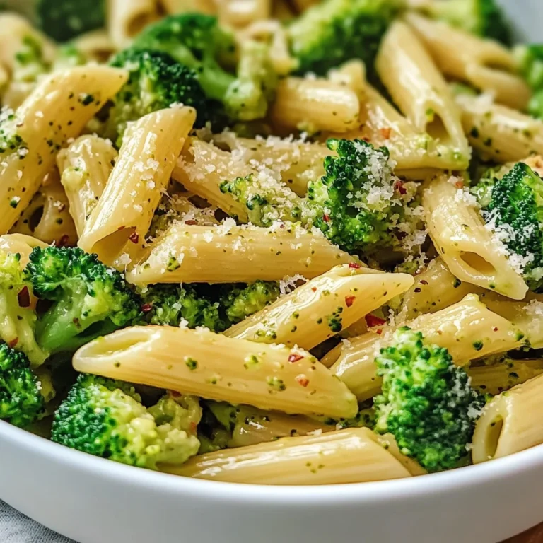 Light and Healthy Broccoli Pasta