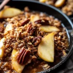 Maple Pecan Apple Crisp