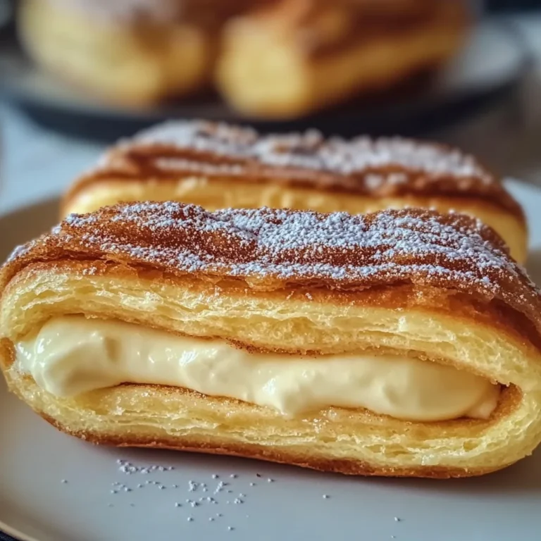 Milk Tart Éclairs
