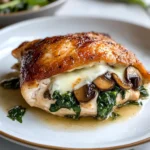 Mushroom Stuffed Chicken Breast - Quick and Easy