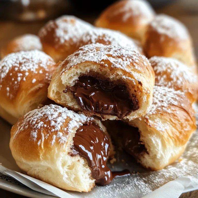 Nutella Bread Bombs