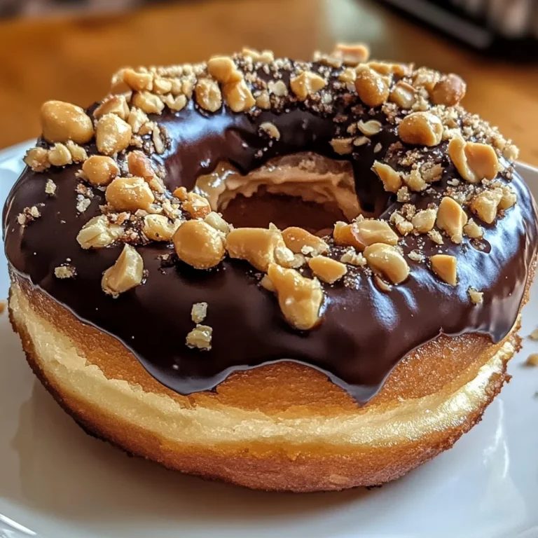 Peanut Butter Cheesecake Donut
