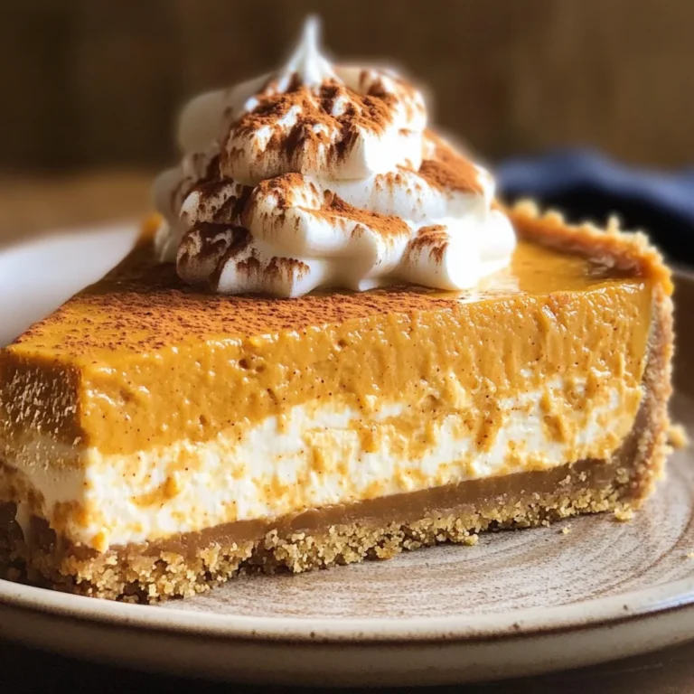 Pumpkin No Bake Cheesecake