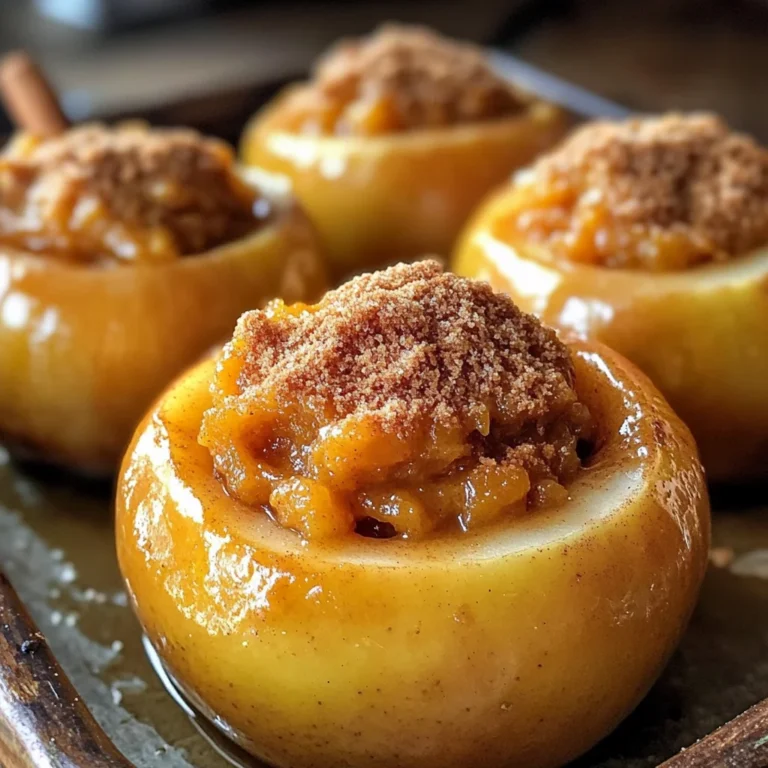 Pumpkin Pie Stuffed Apples