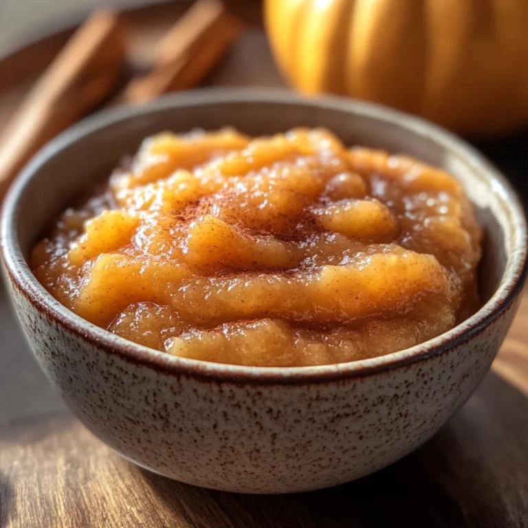 Pumpkin Spiced Applesauce