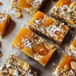 Raw Apricot + Ginger Energy Bars