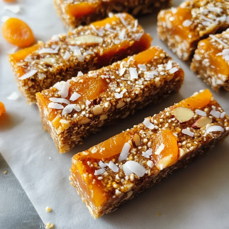 Raw Apricot + Ginger Energy Bars