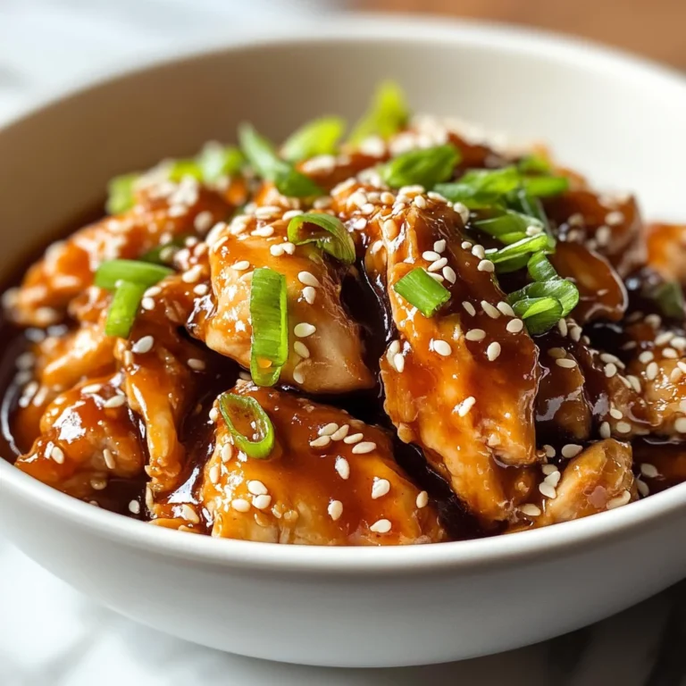 Slow Cooker Honey Garlic Chicken