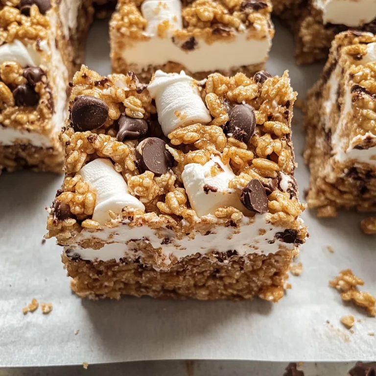 S'mores Rice Crispy Treats (Vegan, Gluten-Free)