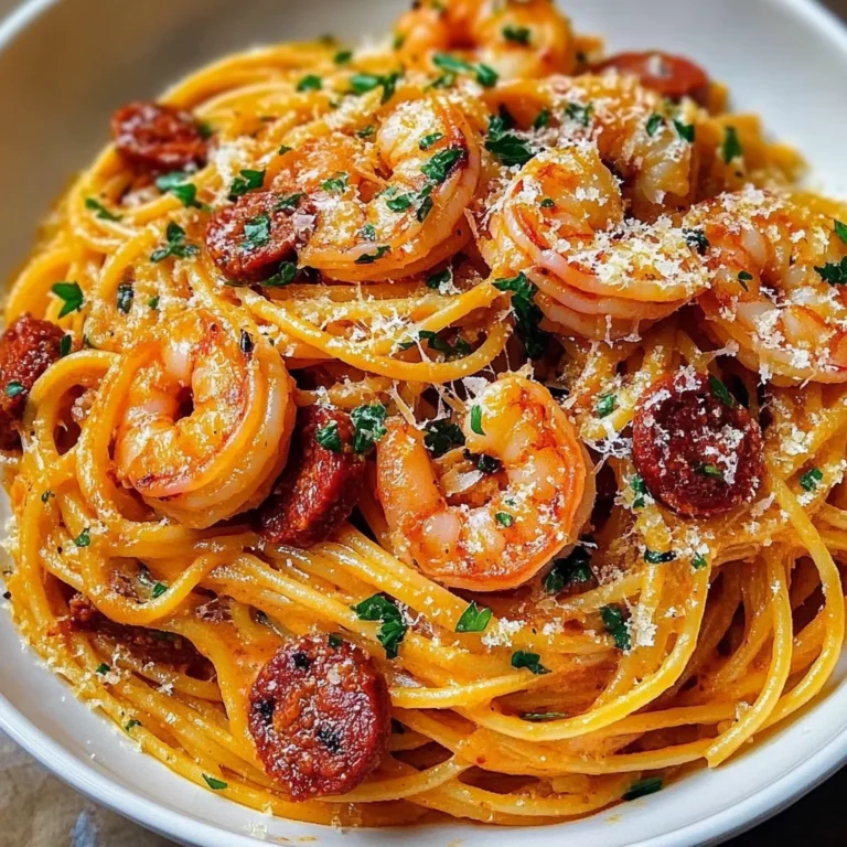 Spaghetti Creamy Bell Pepper Chorizo