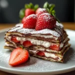 Strawberry Nutella Crepe Cake: A Delicious & Easy Recipe
