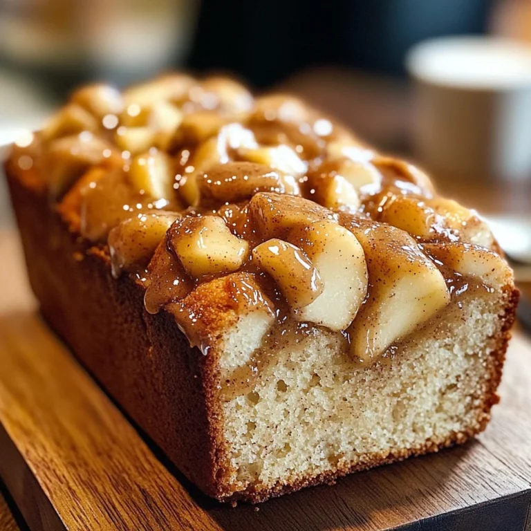 Sweet Apple Cinnamon Bread Delight