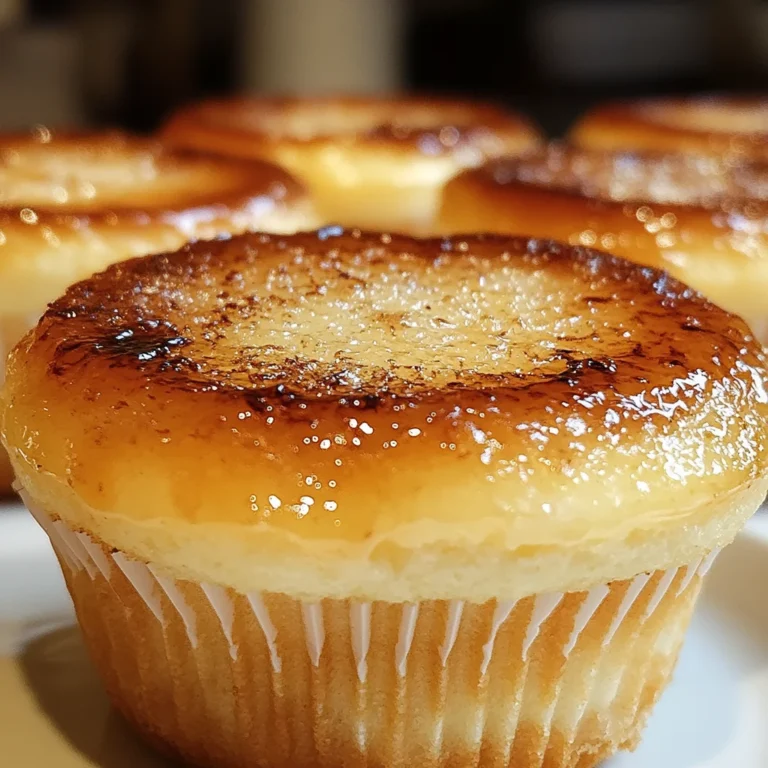 Vanilla Bean Creme Brulee Cheesecake Cupcakes: The Ultimate Amazing Recipe
