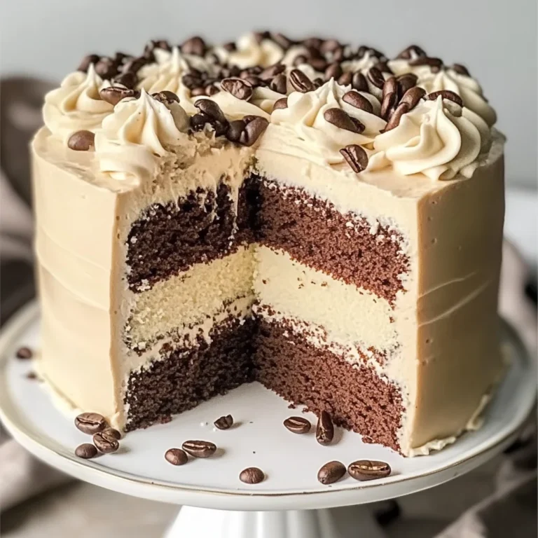 White Chocolate Mocha Cake