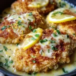 Zesty Lemon Pecorino Crispy Chicken – 30-Minute Italian Dinner