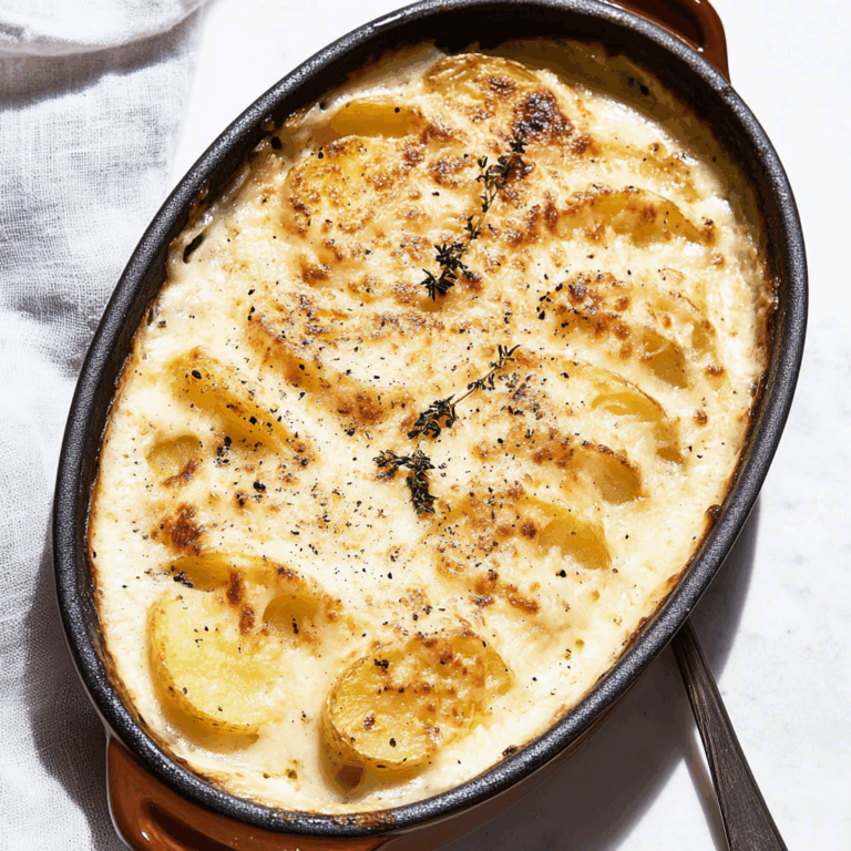 Parmesan Scalloped Potatoes